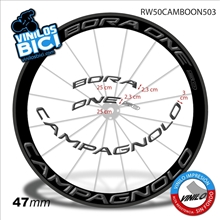 Campagnolo Bora One 50mm vinilos