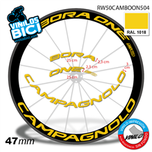 Campagnolo Bora One 50mm vinilos