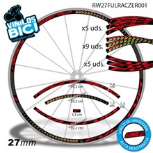 Fulcrum Racing Zero 27mm vinilos