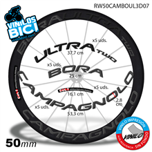Campagnolo Bora Ultra Two 50mm vinilos