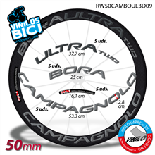 Campagnolo Bora Ultra Two 50mm vinilos