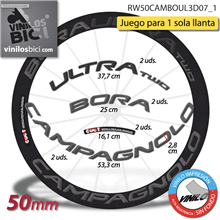 Campagnolo Bora Ultra Two 50mm vinilos