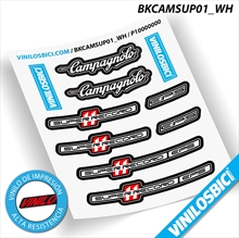 Campagnolo Super record eps, pegatinas vinilo adhesivo para frenos