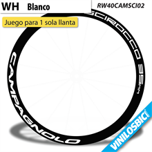 Campagnolo Scirocco vinilos llanta perfil 35mm