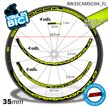 Campagnolo Scirocco vinilos llanta perfil 35mm