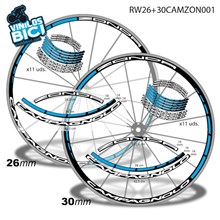 Campagnolo Zonda 26+30mm vinilos