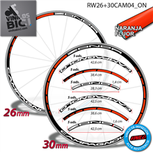 Campagnolo Zonda 26+30mm vinilos