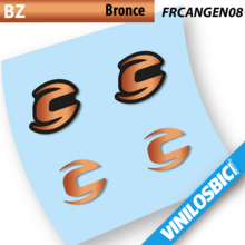 Logo Cannondale pegatinas en vinilo adhesivo para cuadro