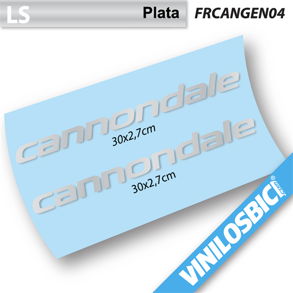 Cannondale pegatinas en vinilo adhesivo para cuadro