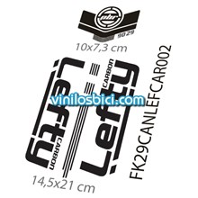 Cannondale Lefty 29 Adhesivos