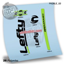 Cannondale Lefty Adhesivos