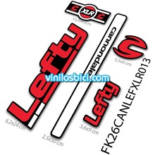 Cannondale Lefty Adhesivos