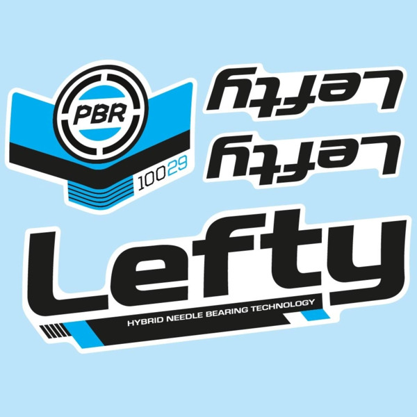 Cannondale Lefty PBR 100 29' 2016 Pegatinas en vinilo adhesivo Horquilla (2)