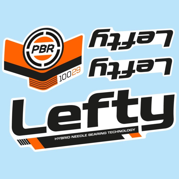 Cannondale Lefty PBR 100 29' 2016 Pegatinas en vinilo adhesivo Horquilla (7)