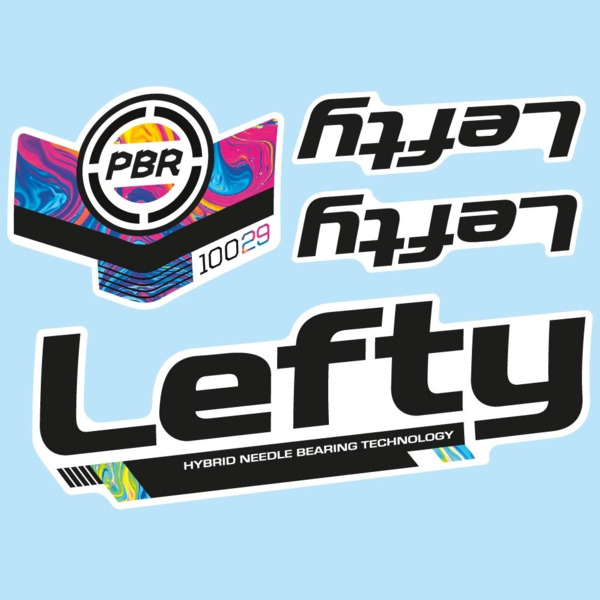 Cannondale Lefty PBR 100 29' 2016 Pegatinas en vinilo adhesivo Horquilla (8)