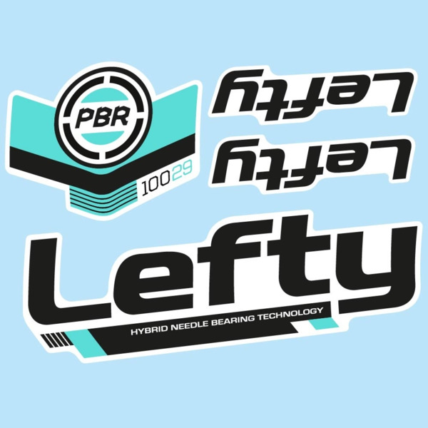 Cannondale Lefty PBR 100 29' 2016 Pegatinas en vinilo adhesivo Horquilla (11)