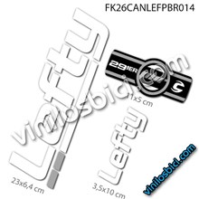 Cannondale Lefty PBR vinilos