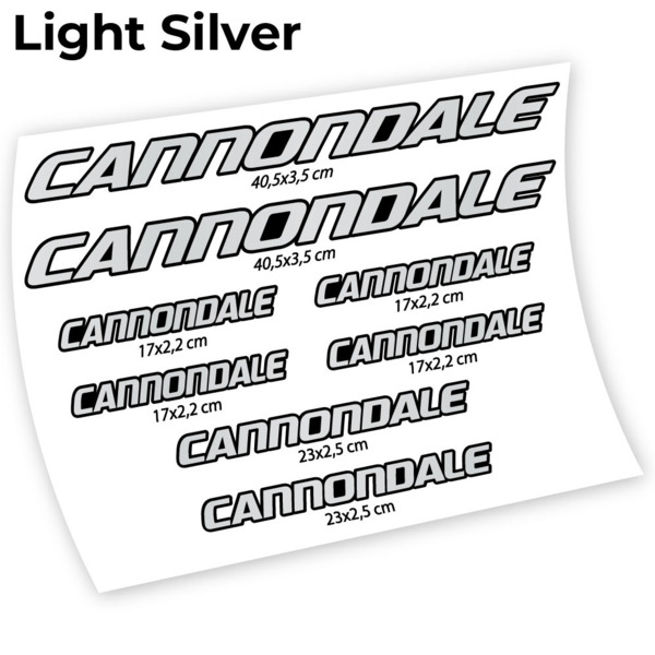 Cannondale Pegatinas en vinilo adhesivo cuadro (10)