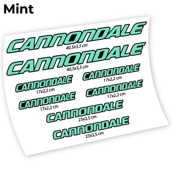 Cannondale Pegatinas en vinilo adhesivo cuadro (12)