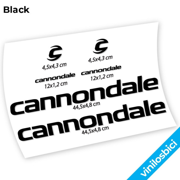 Cannondale Pegatinas en vinilo adhesivo cuadro (2)