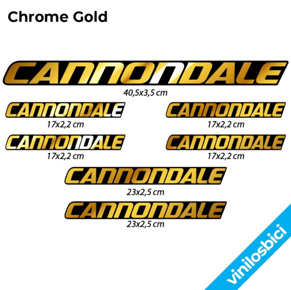Cannondale Pegatinas en vinilo adhesivo Cuadro (6)