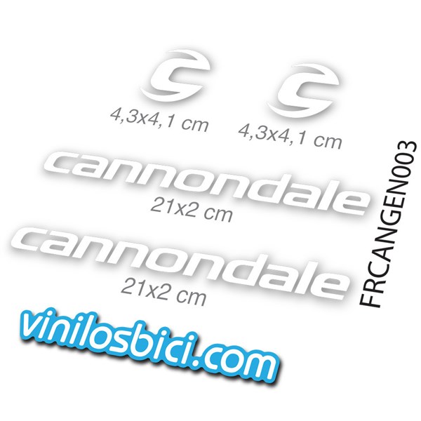 Cannondale Cuadro Adhesivos