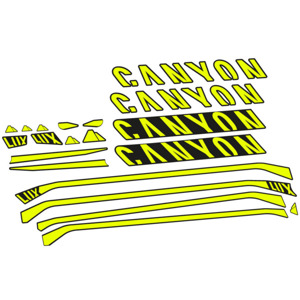 Canyon Lux CF 7 2021 Pegatinas en vinilo adhesivo Cuadro (2)