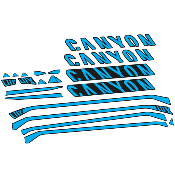 Canyon Lux CF 7 2021 Pegatinas en vinilo adhesivo Cuadro (4)