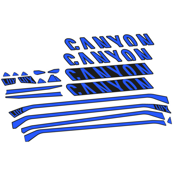 Canyon Lux CF 7 2021 Pegatinas en vinilo adhesivo Cuadro (5)