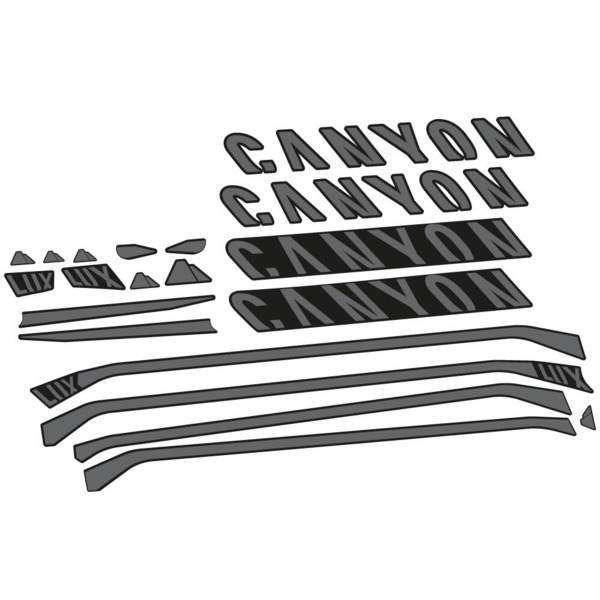 Canyon Lux CF 7 2021 Pegatinas en vinilo adhesivo Cuadro (7)