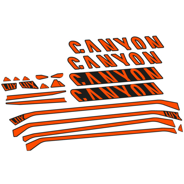 Canyon Lux CF 7 2021 Pegatinas en vinilo adhesivo Cuadro (10)