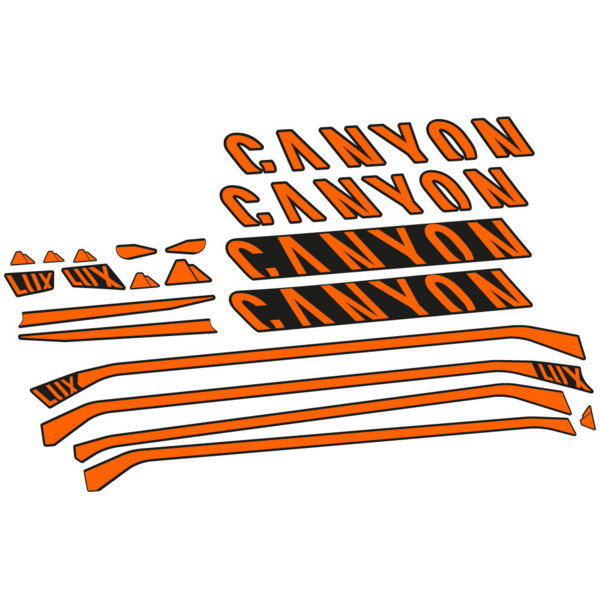 Canyon Lux CF 7 2021 Pegatinas en vinilo adhesivo Cuadro (11)