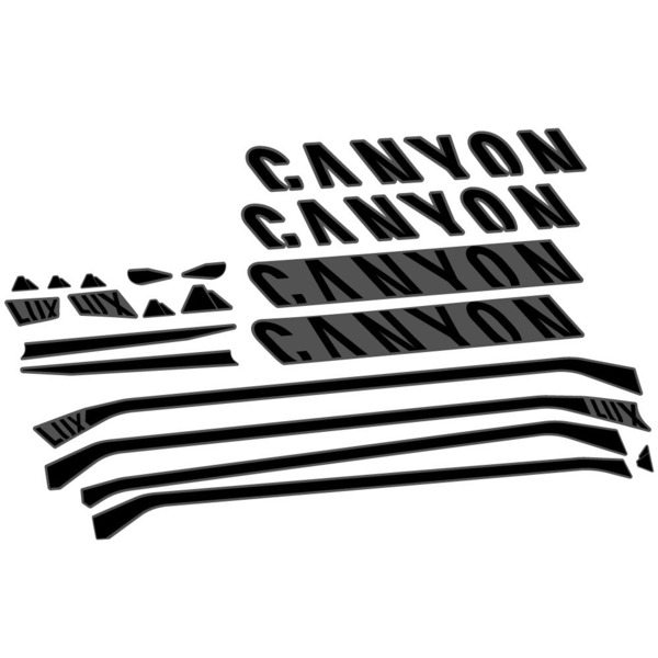 Canyon Lux CF 7 2021 Pegatinas en vinilo adhesivo Cuadro (12)