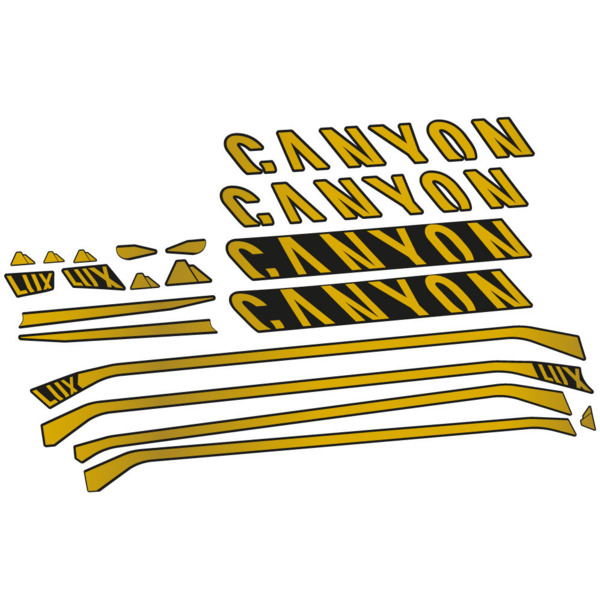 Canyon Lux CF 7 2021 Pegatinas en vinilo adhesivo Cuadro (13)