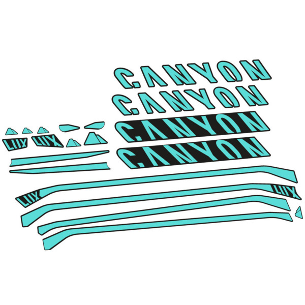 Canyon Lux CF 7 2021 Pegatinas en vinilo adhesivo Cuadro (22)
