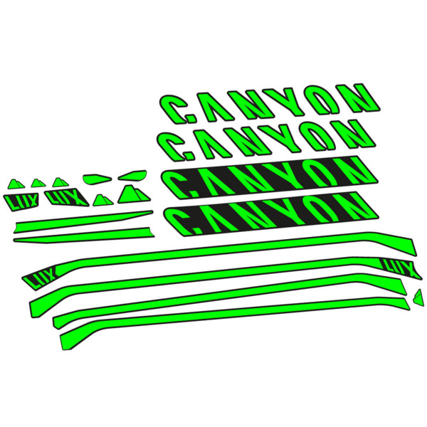 Canyon Lux CF 7 2021 Pegatinas en vinilo adhesivo Cuadro (23)