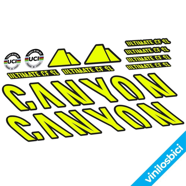 Canyon Ultimate CF SL 8 2023 Pegatinas en vinilo adhesivo Cuadro (1)