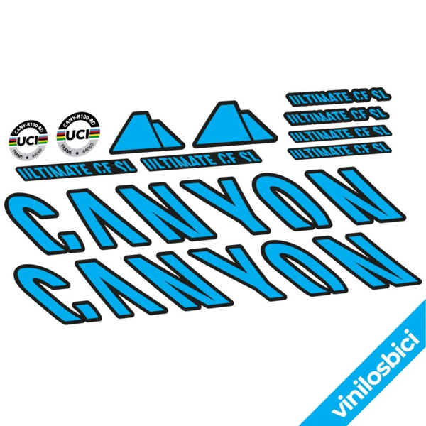 Canyon Ultimate CF SL 8 2023 Pegatinas en vinilo adhesivo Cuadro (3)