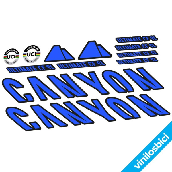 Canyon Ultimate CF SL 8 2023 Pegatinas en vinilo adhesivo Cuadro (4)