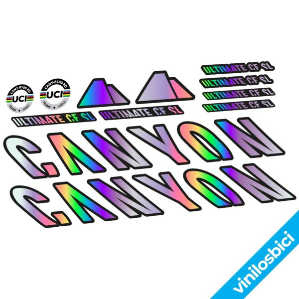 Canyon Ultimate CF SL 8 2023 Pegatinas en vinilo adhesivo Cuadro (7)