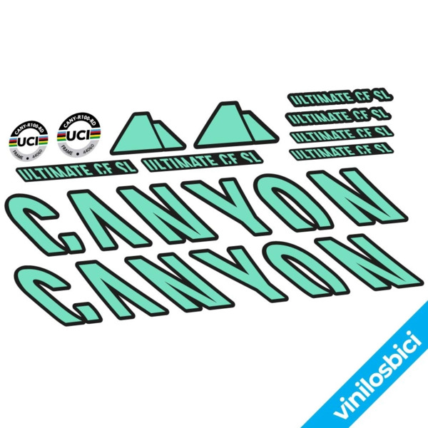 Canyon Ultimate CF SL 8 2023 Pegatinas en vinilo adhesivo Cuadro (8)