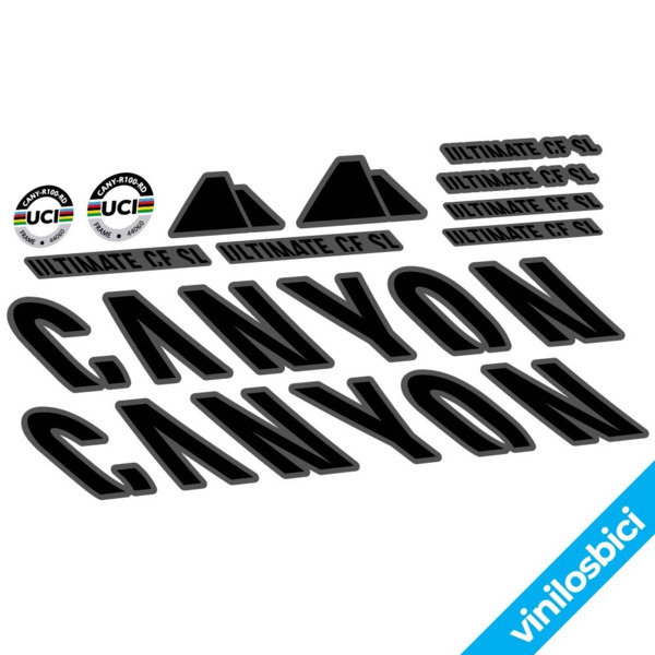 Canyon Ultimate CF SL 8 2023 Pegatinas en vinilo adhesivo Cuadro (11)