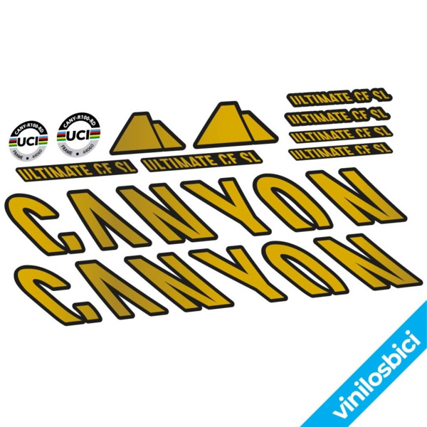 Canyon Ultimate CF SL 8 2023 Pegatinas en vinilo adhesivo Cuadro (12)