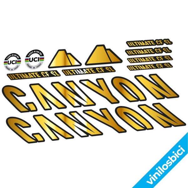 Canyon Ultimate CF SL 8 2023 Pegatinas en vinilo adhesivo Cuadro (13)