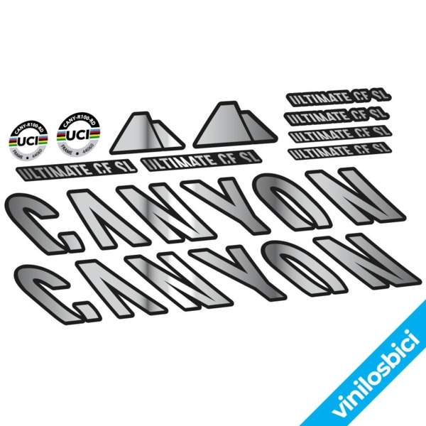 Canyon Ultimate CF SL 8 2023 Pegatinas en vinilo adhesivo Cuadro (15)