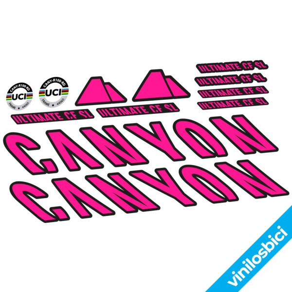 Canyon Ultimate CF SL 8 2023 Pegatinas en vinilo adhesivo Cuadro (19)