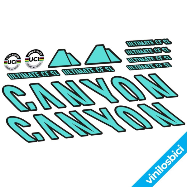 Canyon Ultimate CF SL 8 2023 Pegatinas en vinilo adhesivo Cuadro (21)