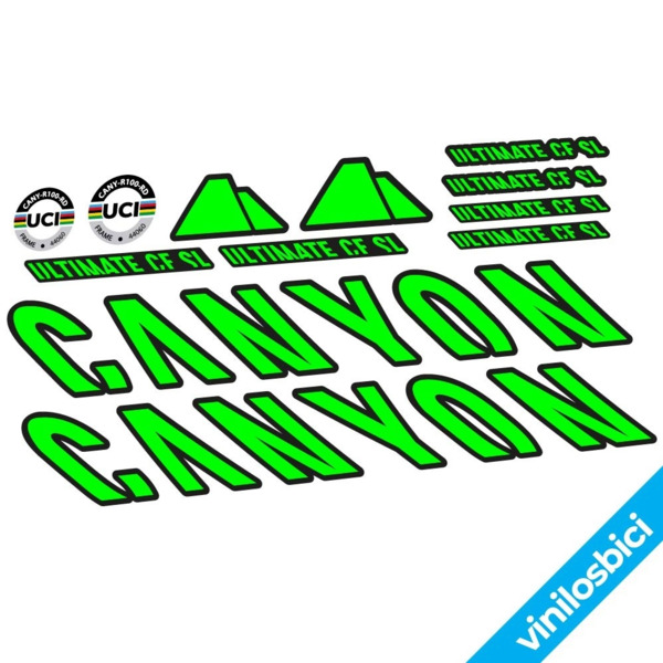 Canyon Ultimate CF SL 8 2023 Pegatinas en vinilo adhesivo Cuadro (22)