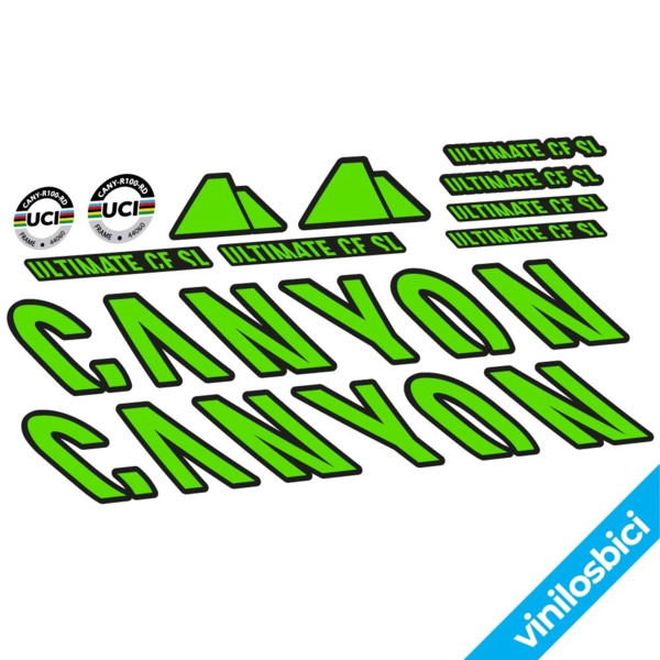 Canyon Ultimate CF SL 8 2023 Pegatinas en vinilo adhesivo Cuadro (23)