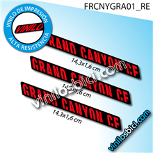 Canyon vinilo protector cuadro